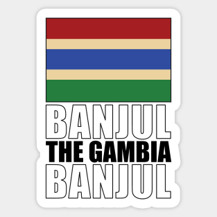 Flag of The Gambia Sticker